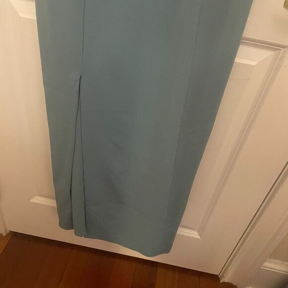 Show Me Your MuMu NWT Eden Midi Dress Dusty Sage L Wedding Guest Formal Event - Picture 9 of 10